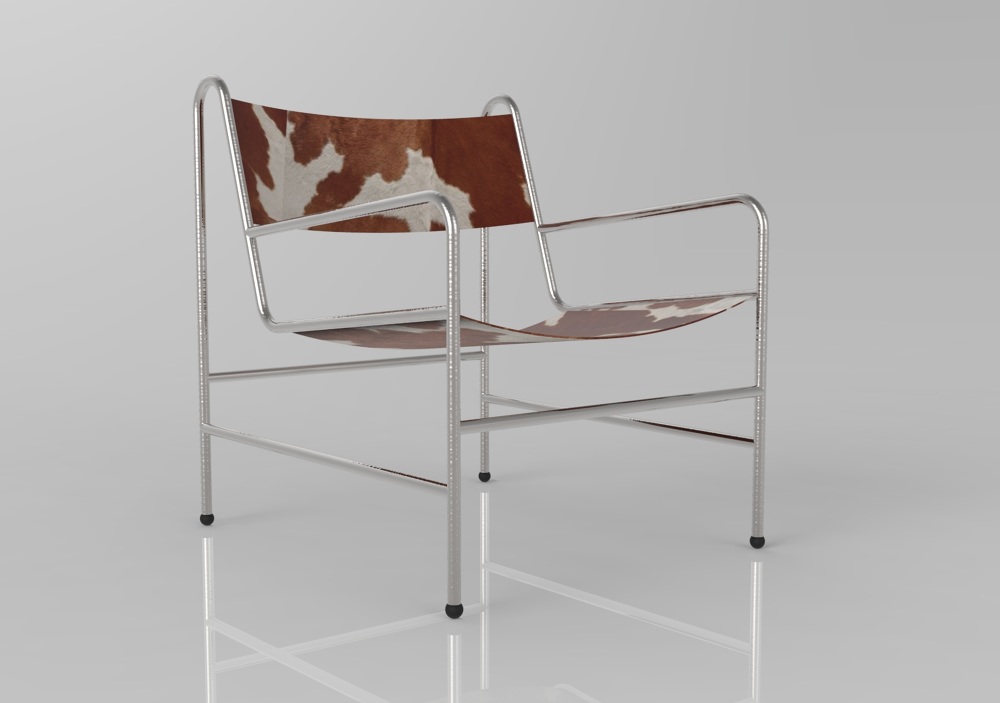 Cow Hide Chair